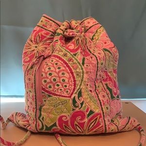 Vera Bradley Draw String Backpack